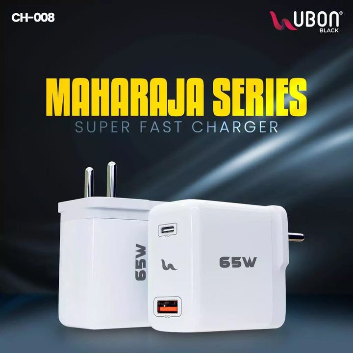 Ubon Maharaja Series CH-008 65W Super Fast Charger