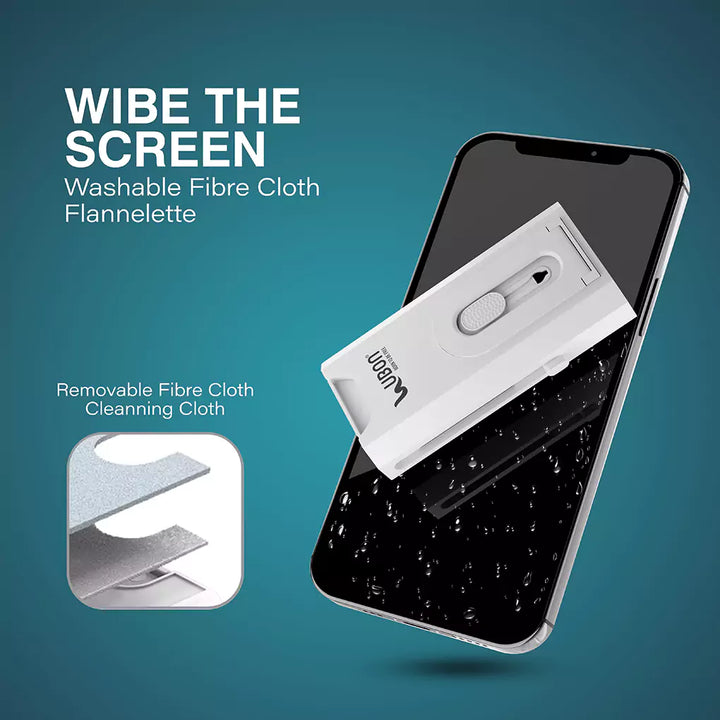 Washable Fiber Flannelette: Reusable cleaning cloth for screens and surfaces