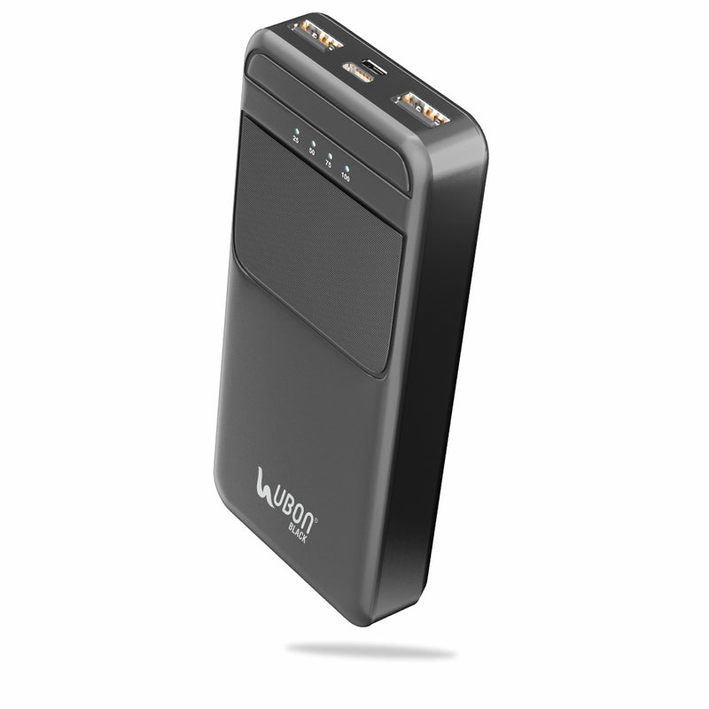 PB-SX2002 4-in-1 Champion Power Bank with 20000mAh Capacity, 15W Fast Charging, Dual Inputs & Outputs, Intelligent Power IC, Made in India