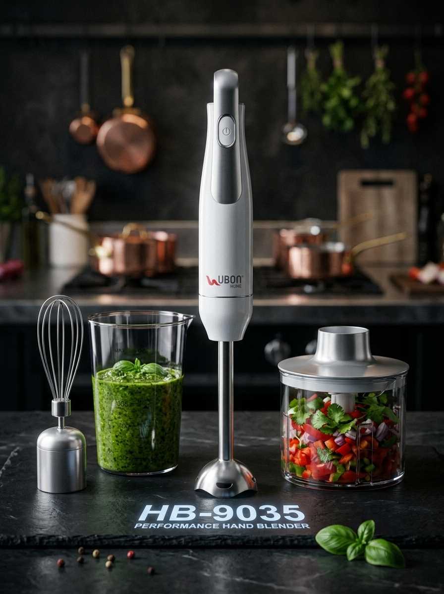 HB-9035 4-in-1 Chef Pro High-Performance Blender
