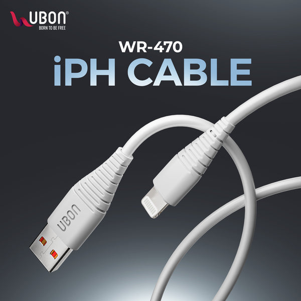 WR-470 iPH Cable Bullet series 2024 Edition: Fast, Durable, and Tangle-Free Charging Solution for All Devices