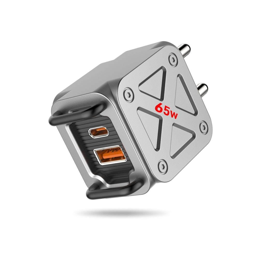 UBON CH-940 Warrior 2.0 65W Dual Port Fast Charger | ubonindia.com