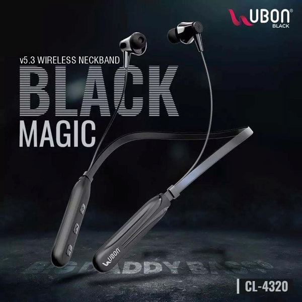 UBON Black Magic CL-4320 Wireless Neckband