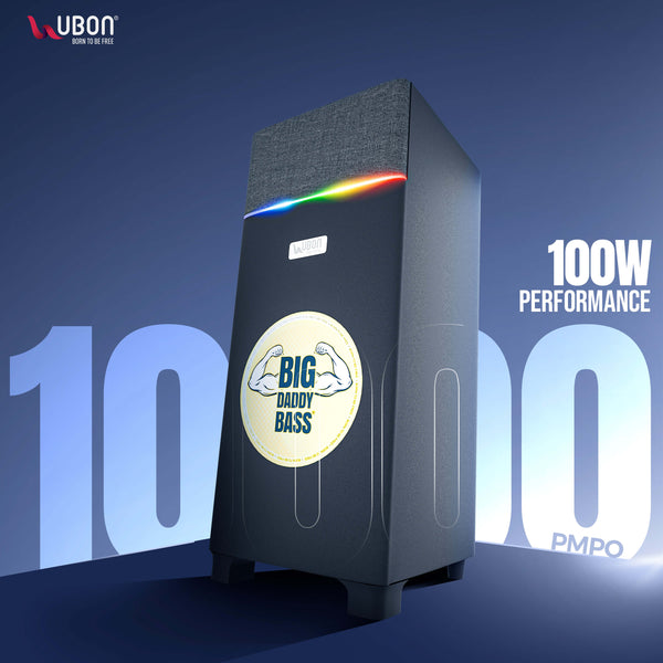 UBON HT-940 Paris Tower: The Perfect Multimedia Speaker for Your Parties