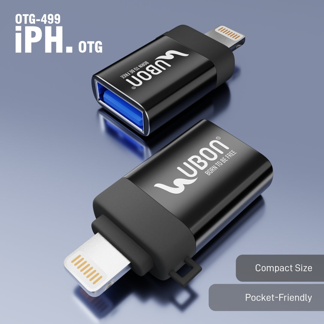 Buy Online Ubon OTG-499, iPhone OTG Connector | Fast Data Transfer Rate ...