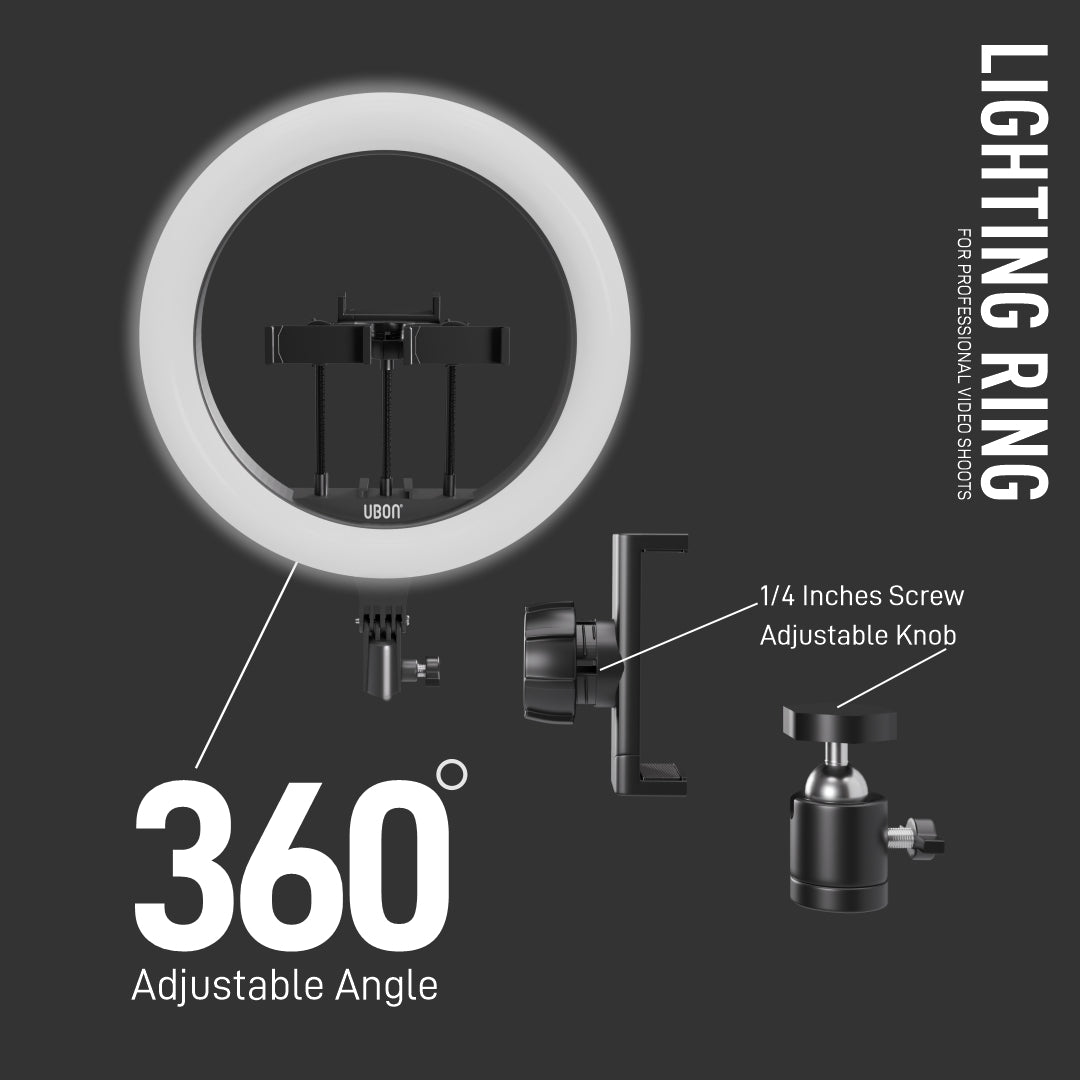 UBON RL-2032 Lighting Ring: Your Perfect Companion for Professional Vi