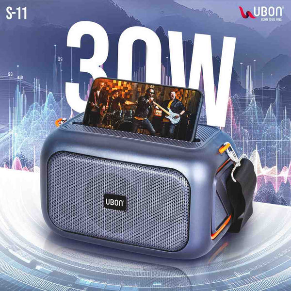 UBON S-11 30W Bomber Wireless Speaker: Ultimate Sound, Portability, and Style