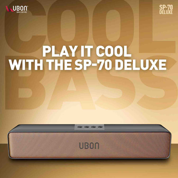 Ubon Gold Edition Sp-70 Deluxe Portable Speaker