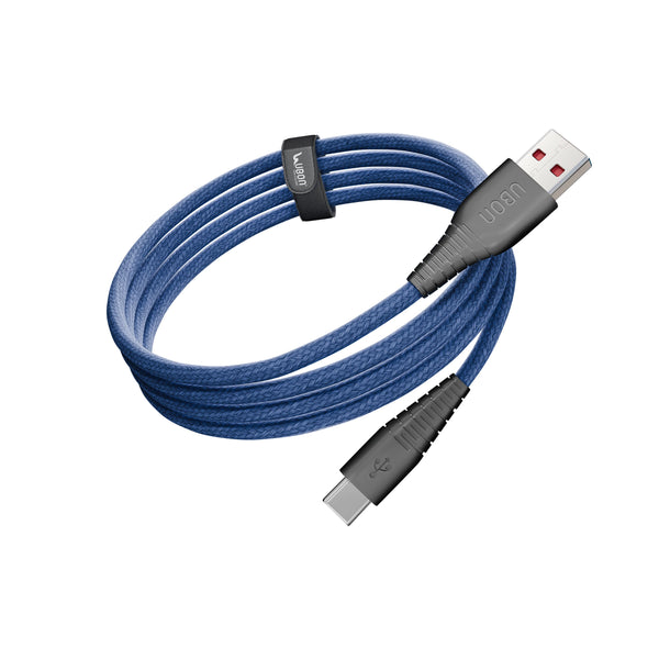 UBON WR-560 Deluxe Type-C Cable: 25W Fast Charging with Unmatched Durability and Style