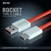 UBON WR-501  1metre, 65W High-Speed Charging Cable with Type-C connector, supports multiple charging protocols and multiple devices