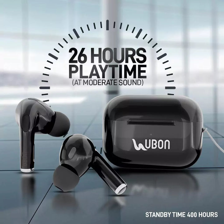 Ubon BT-160 Wireless Earbuds - 26 Hours Playtime