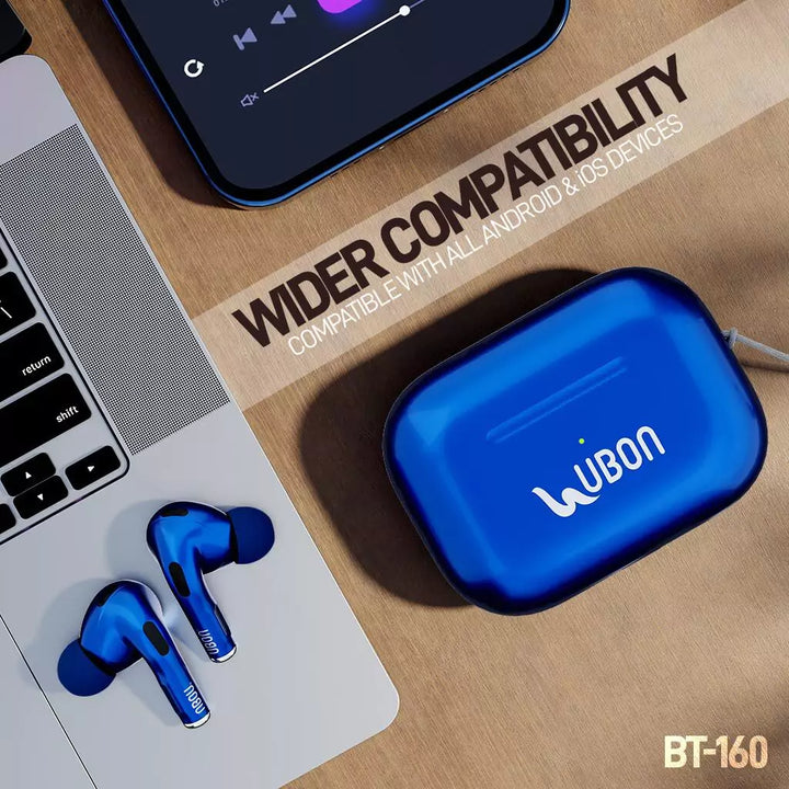 Ubon BT-160 Wireless Earbuds - Wider Compatibility