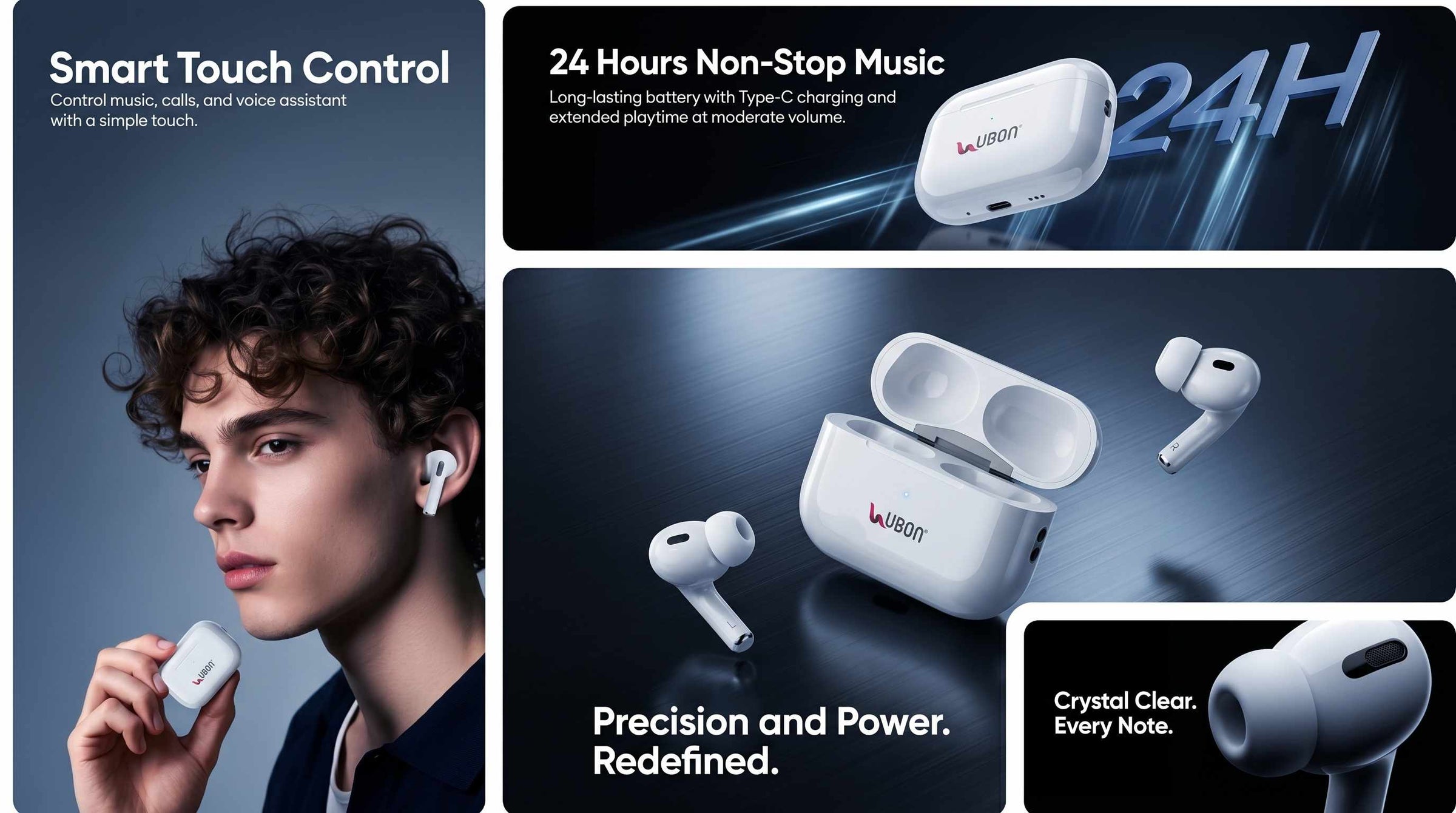 UBON BT-30 OG Series Wireless Earbuds