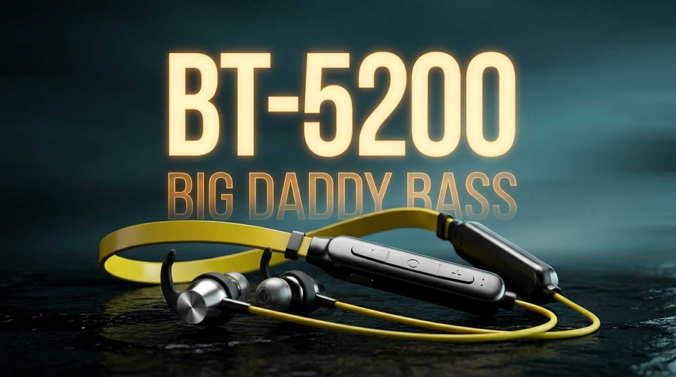 Ubon Bass Factory 2.0 BT-5200 Wireless Neckband