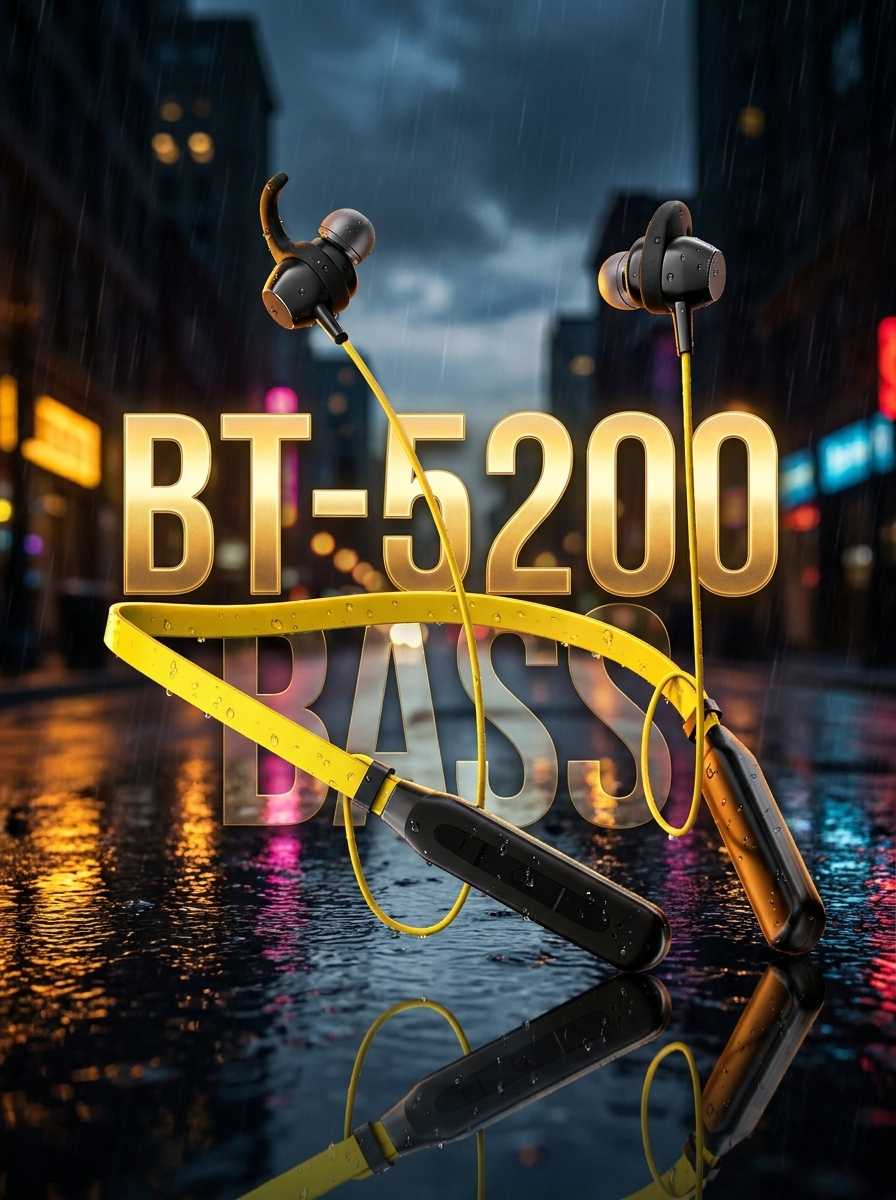 Ubon Bass Factory 2.0 BT-5200 Wireless Neckband