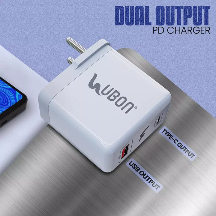 CH-008 65W PD Charger: Dual Output PD Charger