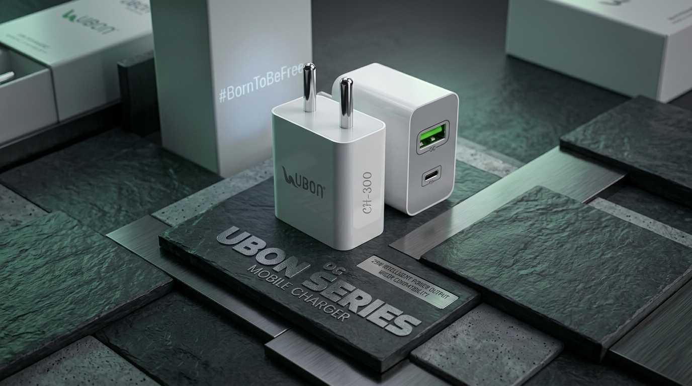 UBON CH-300 OG SERIES 25-Watt Mobile Charger