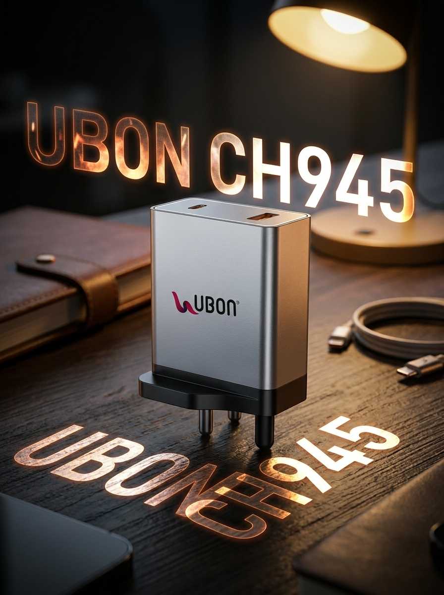 UBON CH-945 Boss Series Dual Port Fast Wall Charger