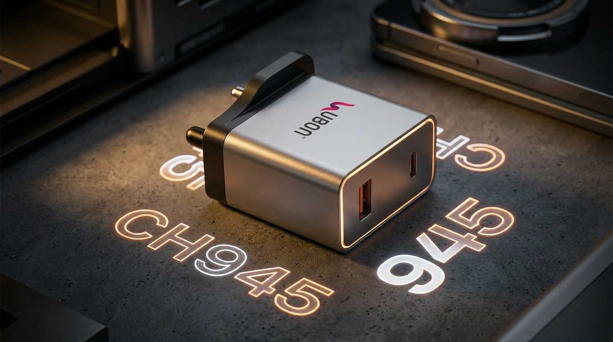 UBON CH-945 Boss Series Dual Port Fast Wall Charger