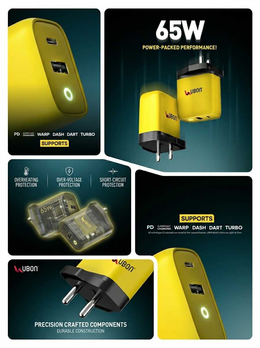 UBON CH-920 65W Warrior Series Charger