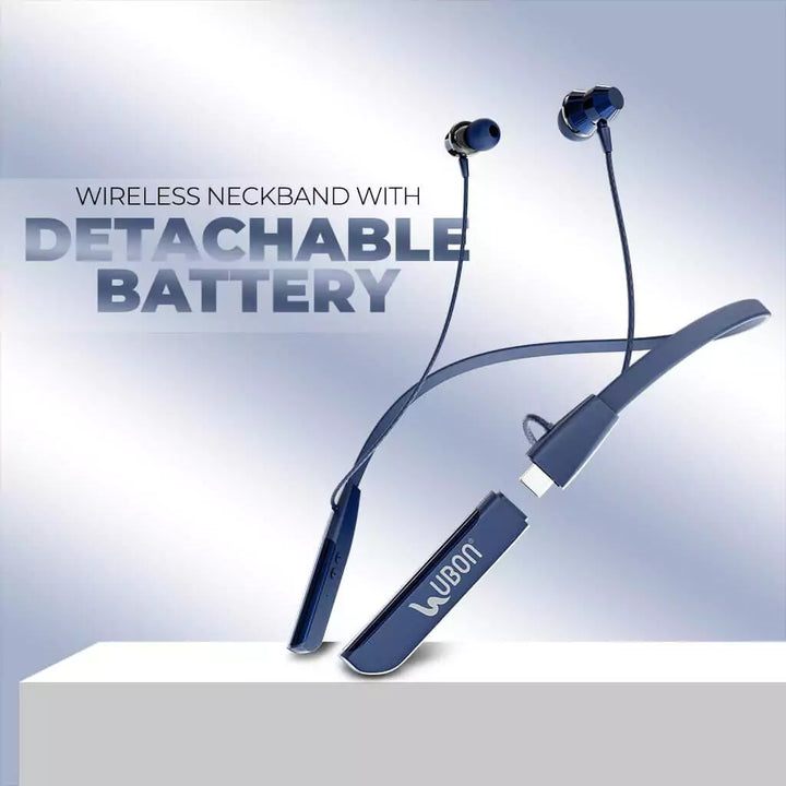 Detachable Battery: Easily replaceable battery for continuous listening