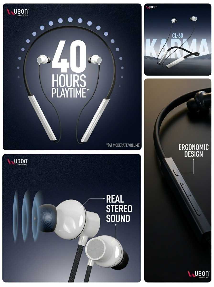 Ubon CL-60 Karma Wireless Neckband