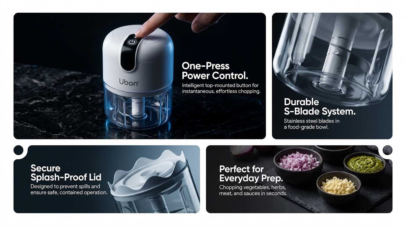 UBON EC-3000 Mini Chopper