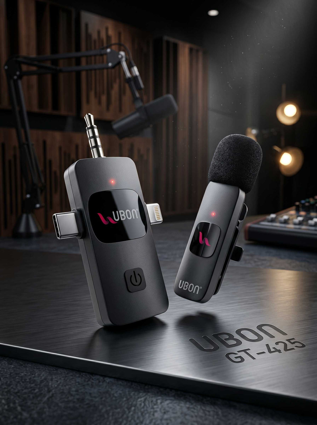 UBON GT-425 Influencer Series Wireless Collar Microphone