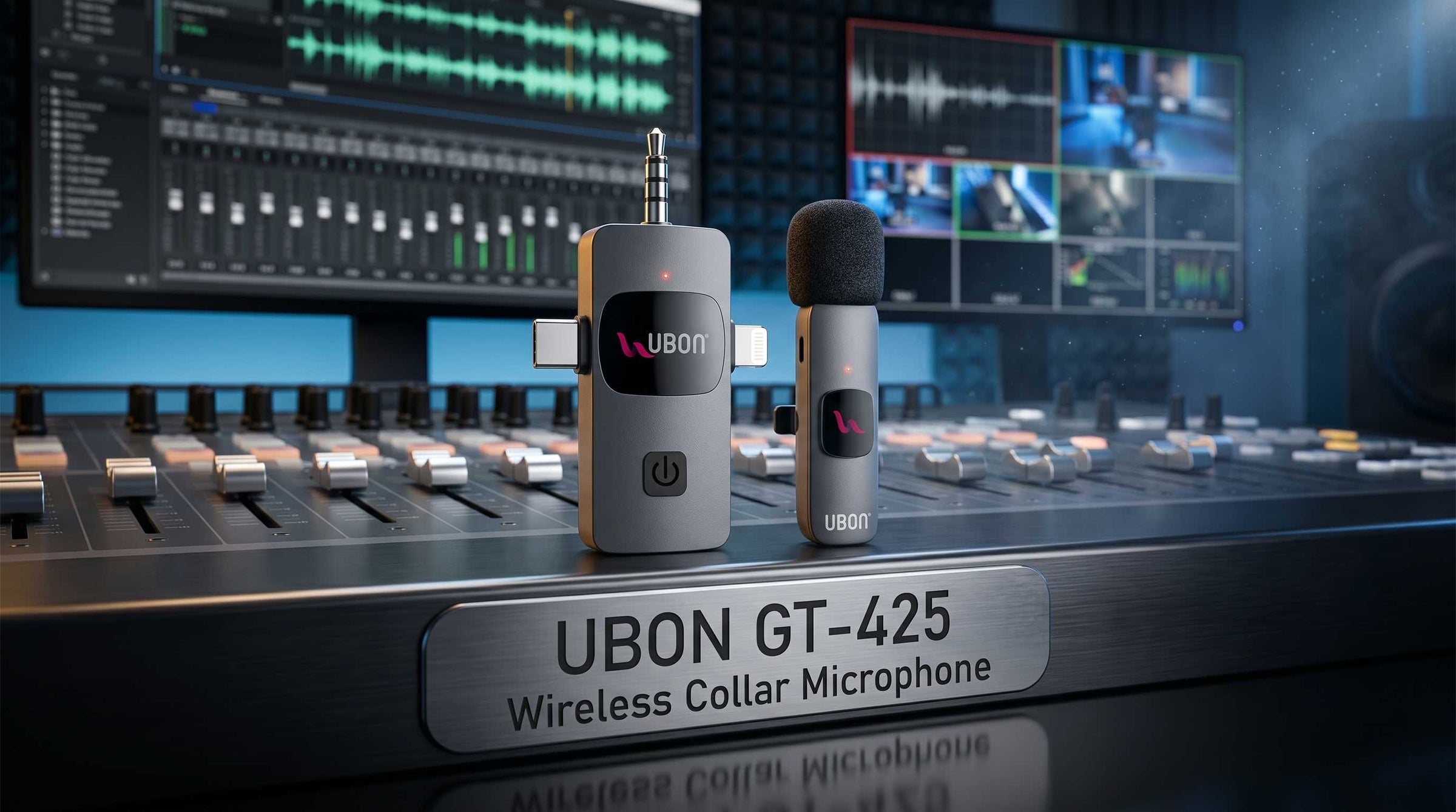 UBON GT-425 Influencer Series Wireless Collar Microphone