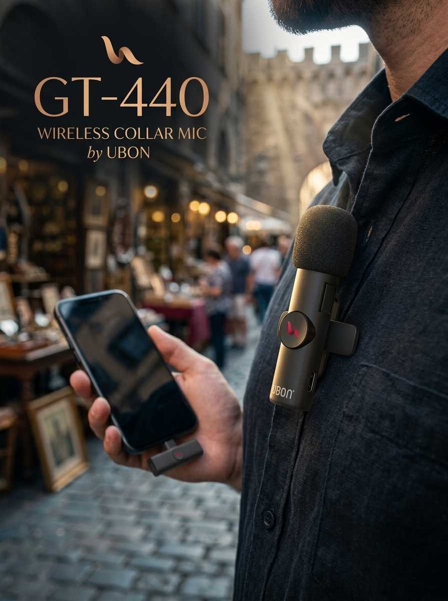 Ubon Mr. Mike GT-440 Type-C Collar Mic