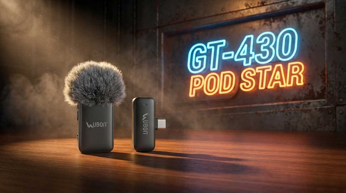 UBON GT-430 Pod Star: Ultimate Wireless Microphone