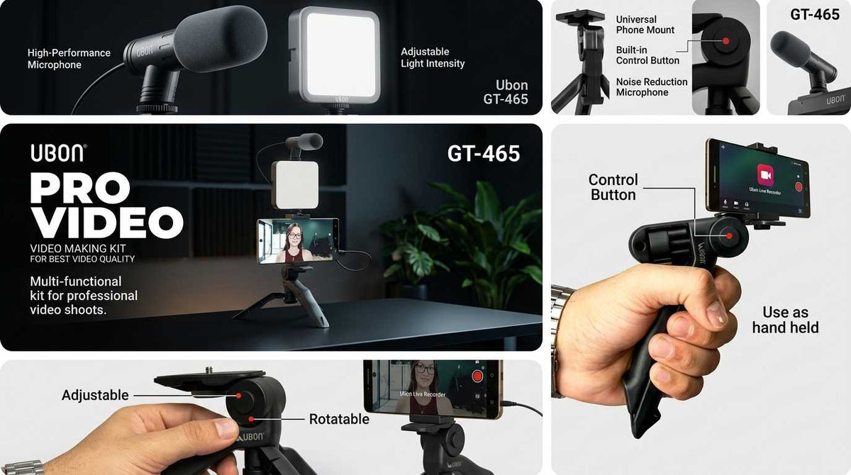 UBON GT-465 : Video Making Kit