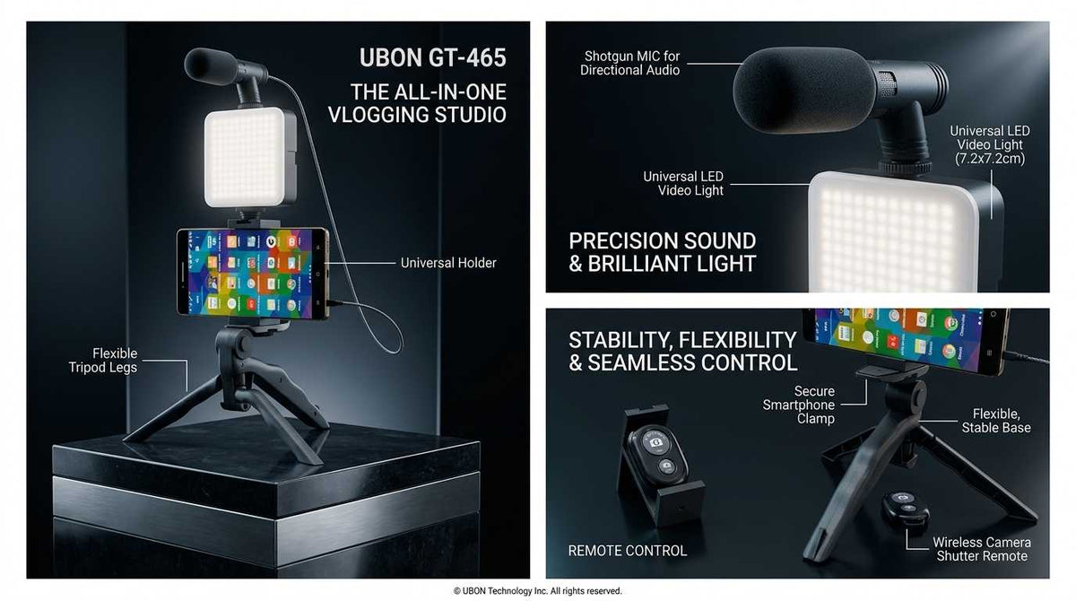 UBON GT-465 : Video Making Kit