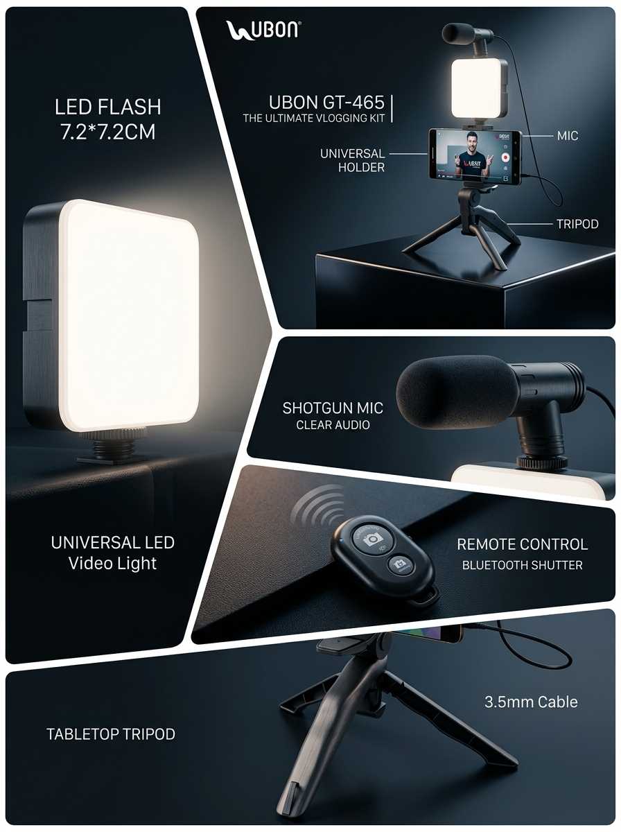 UBON GT-465 : Video Making Kit