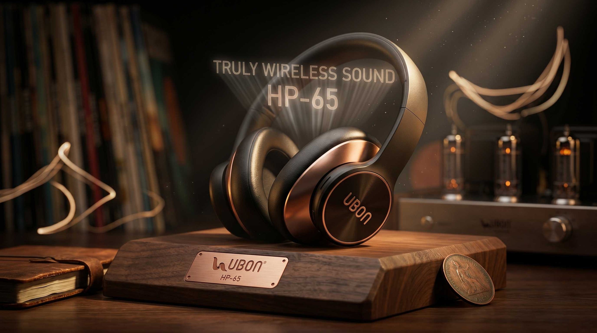 UBON Presents HP-65 Truly Wireless Headphones