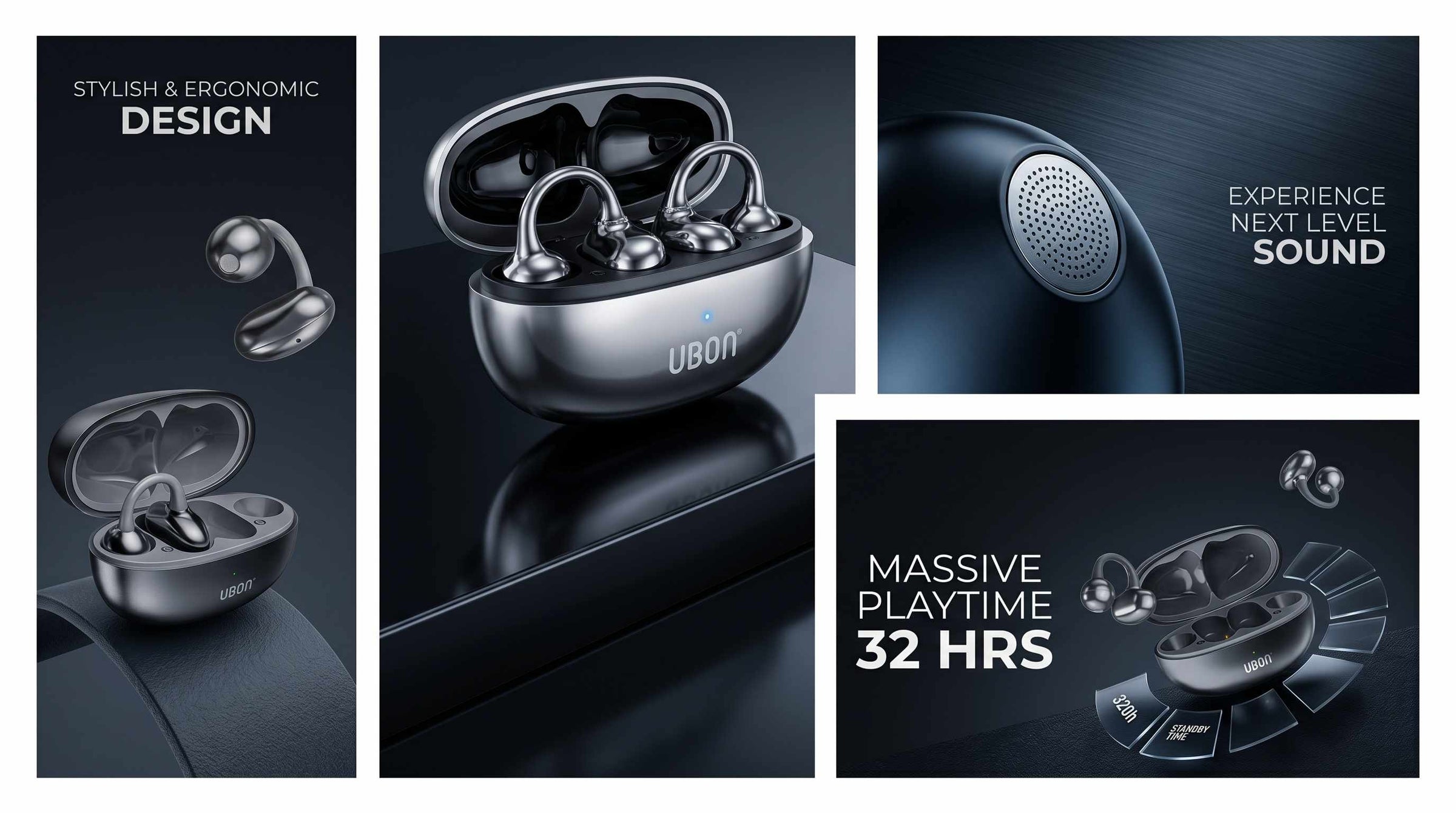 J39 AIR CLIP WIRELESS EARBUDS