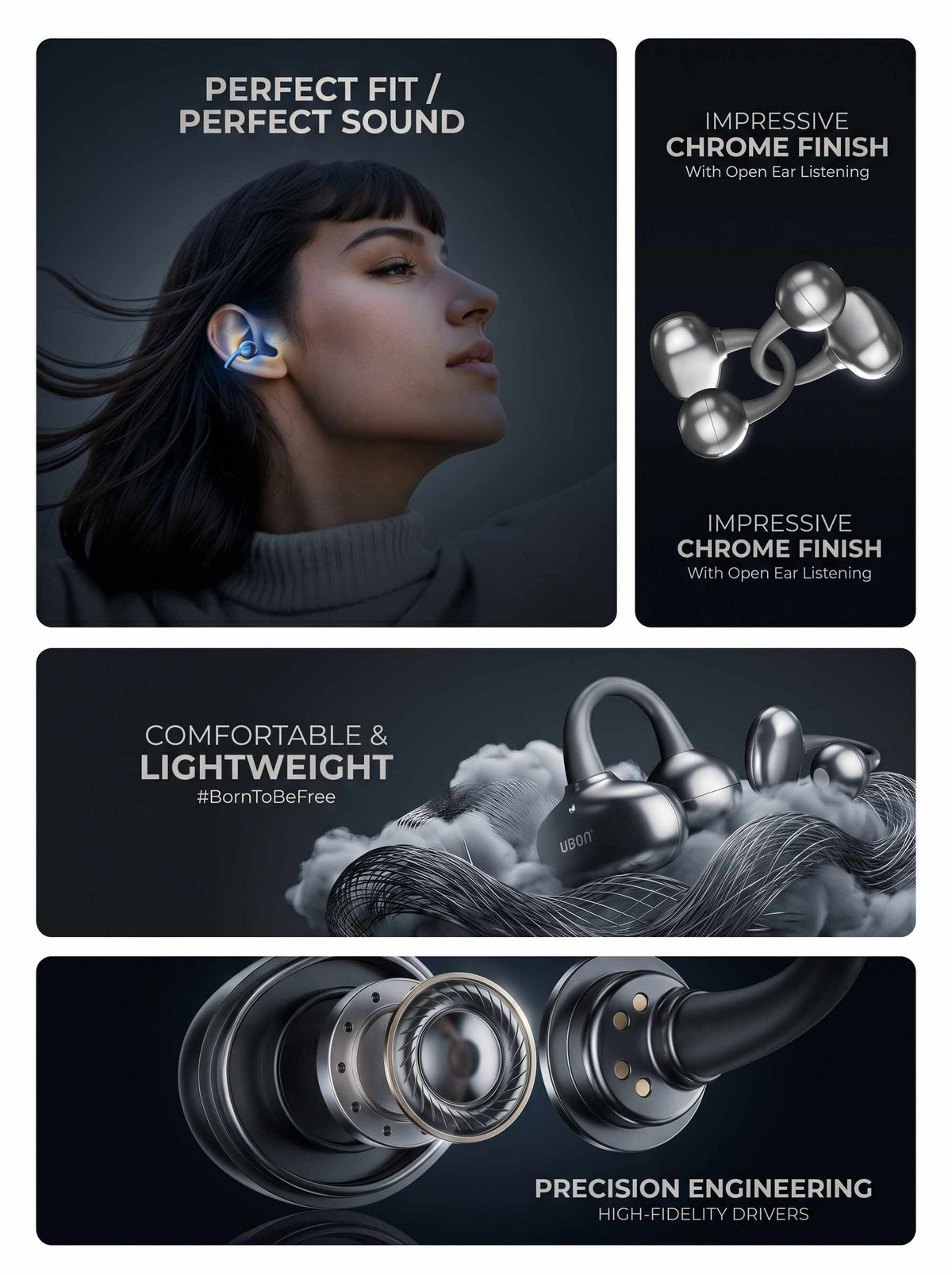 J39 AIR CLIP WIRELESS EARBUDS