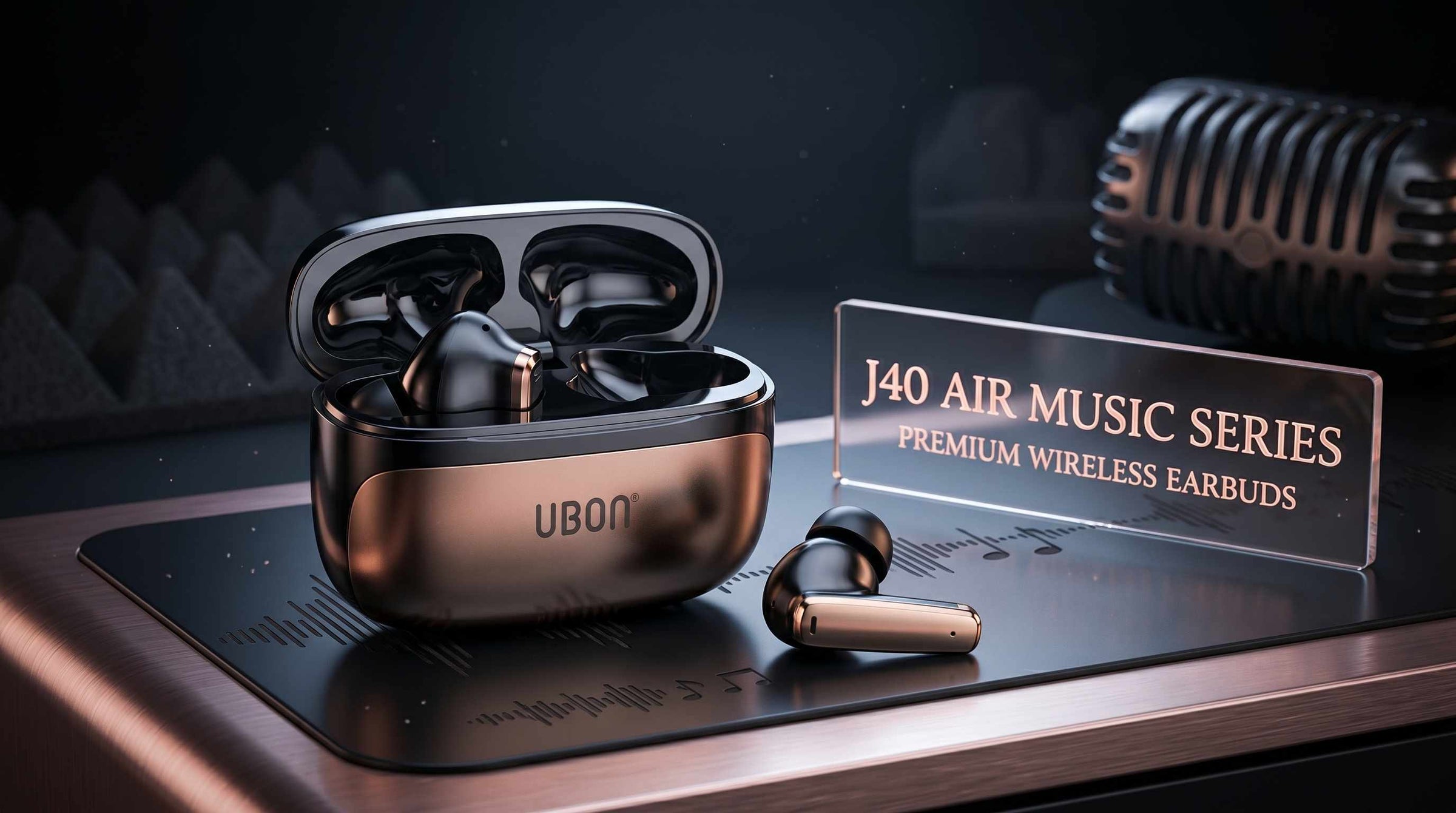 J40 Air Music Series - Premium Wireless Earbuds