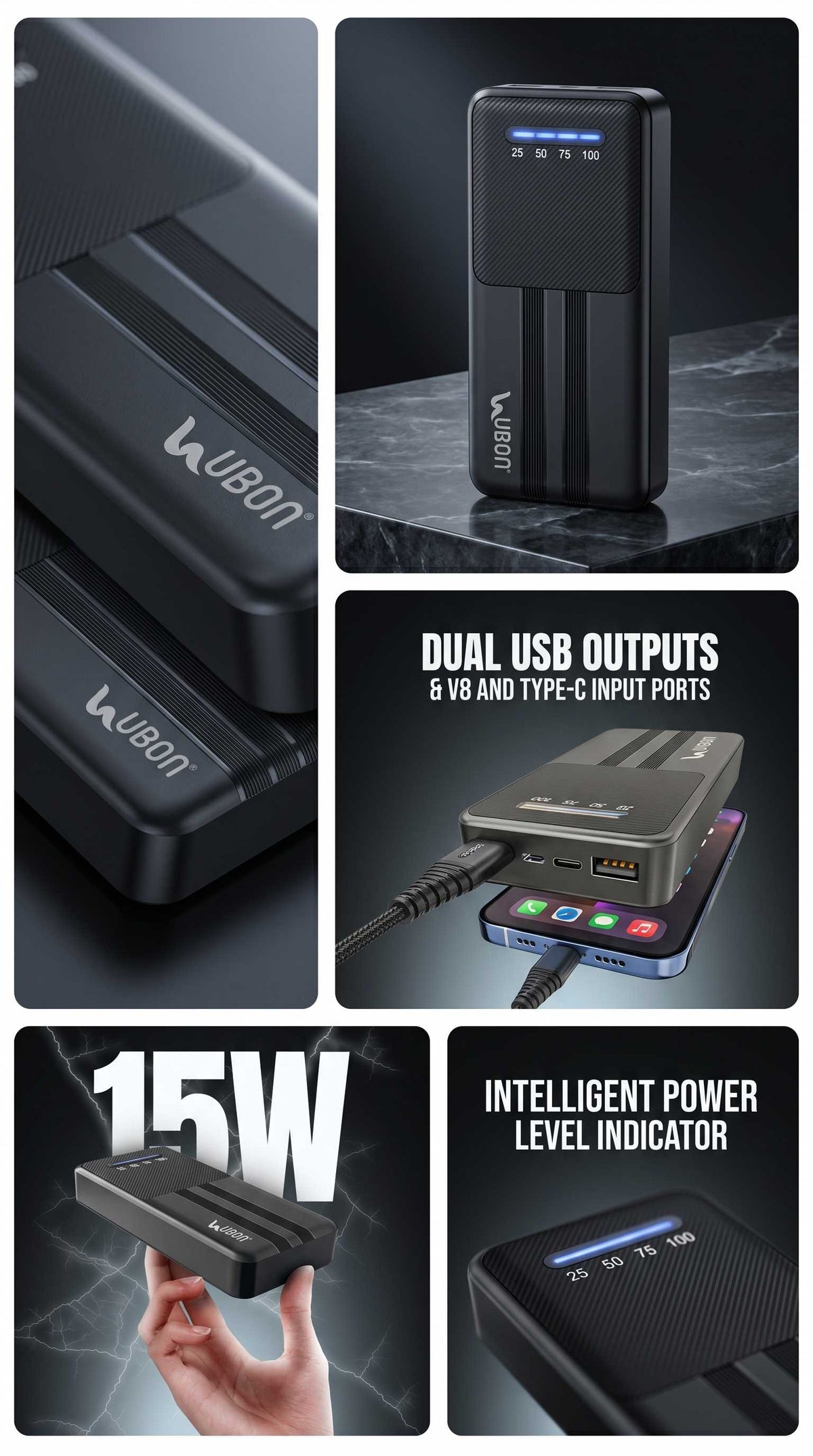 UBON PB-SX2001 Power Bank