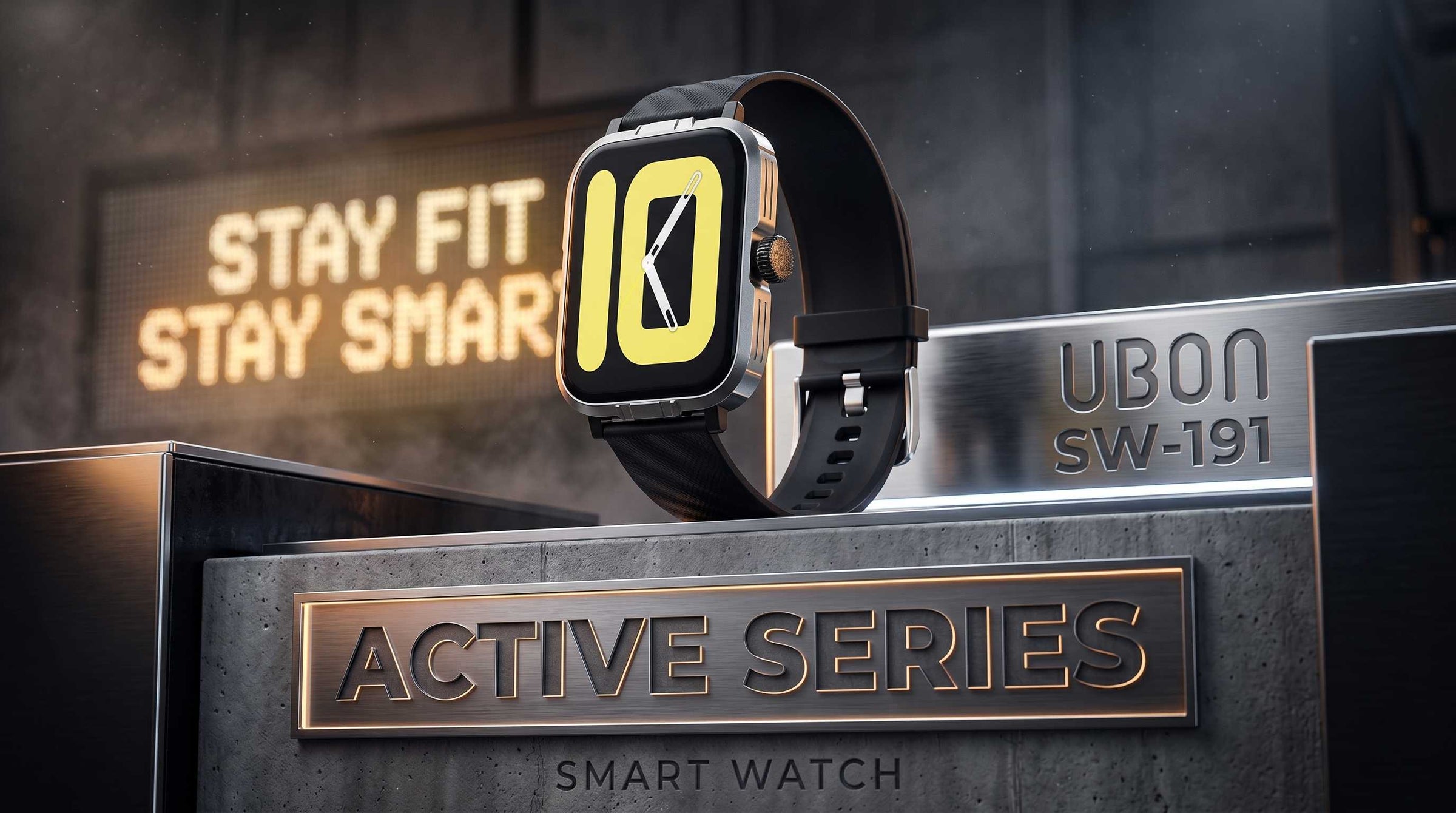 UBON SW-191 Active Series Smart Watch for Ultimate Performance
