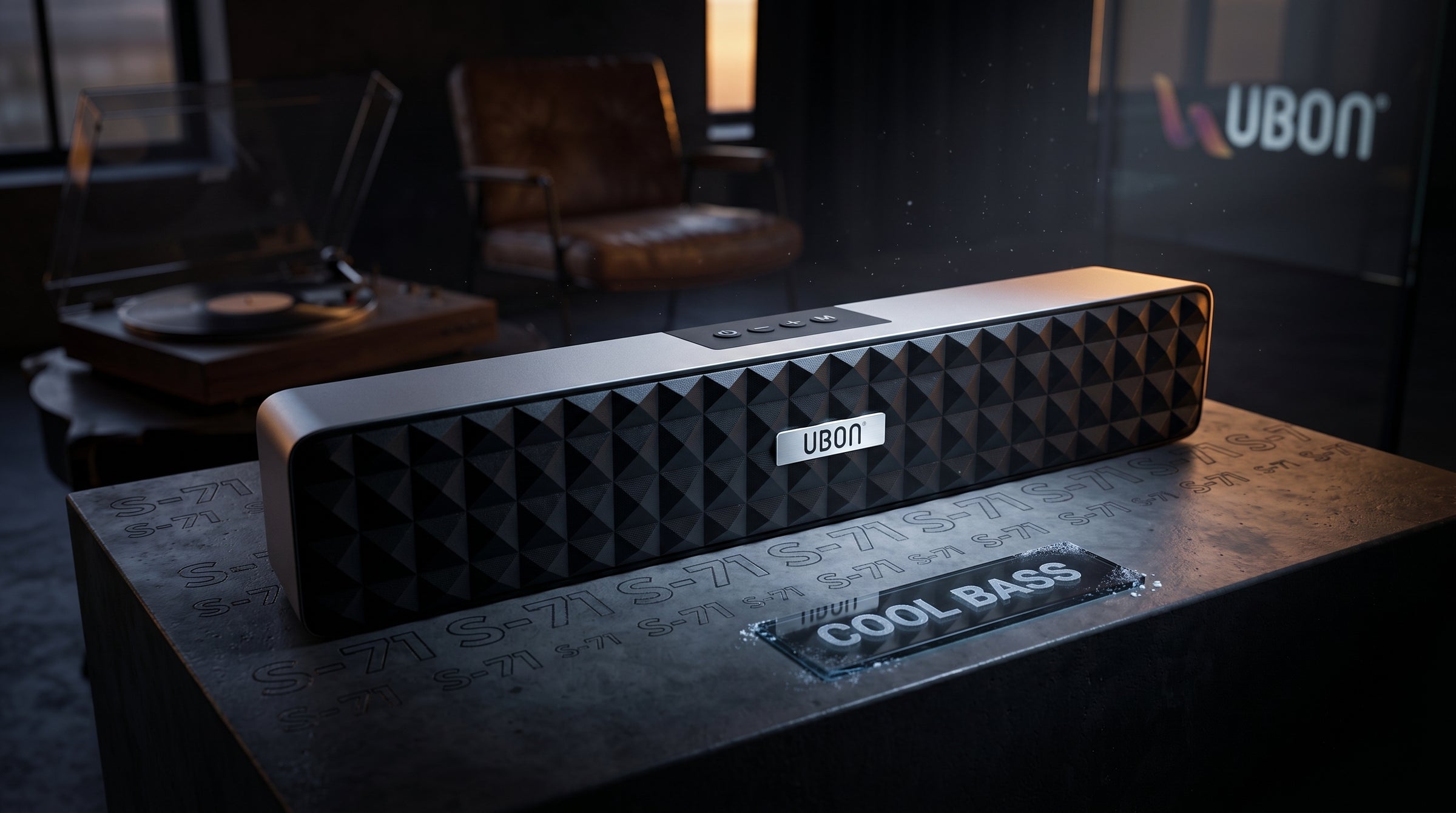 UBON S-71 Cool Bass Wireless Speaker