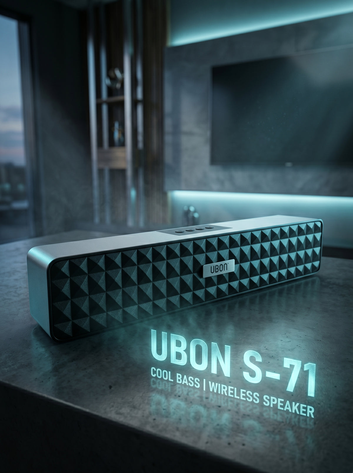 UBON S-71 Cool Bass Wireless Speaker
