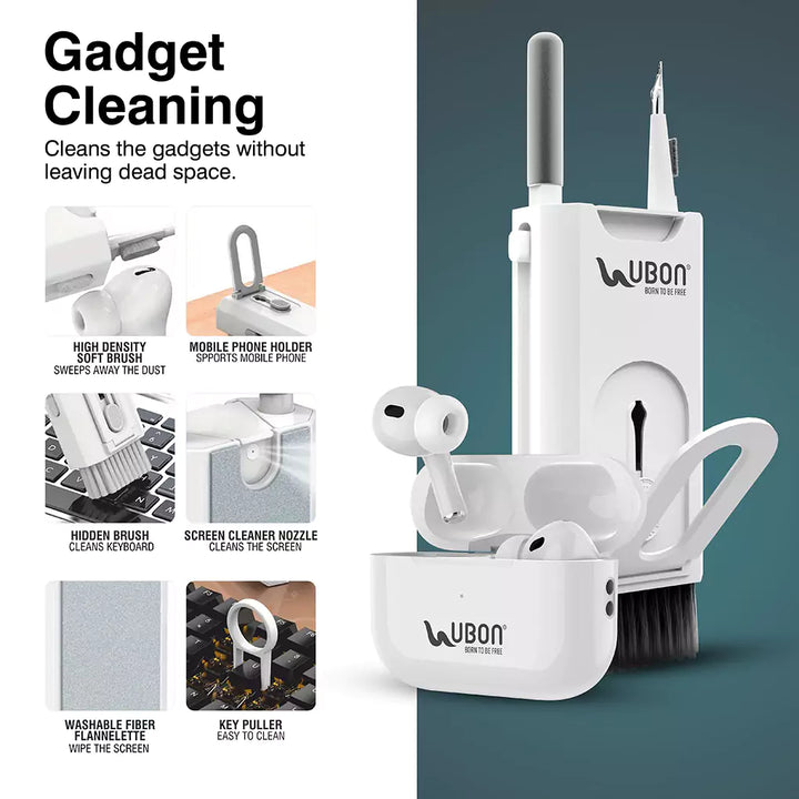 All Gadget Cleaning: Cleans the Gadgets without leaving dead space