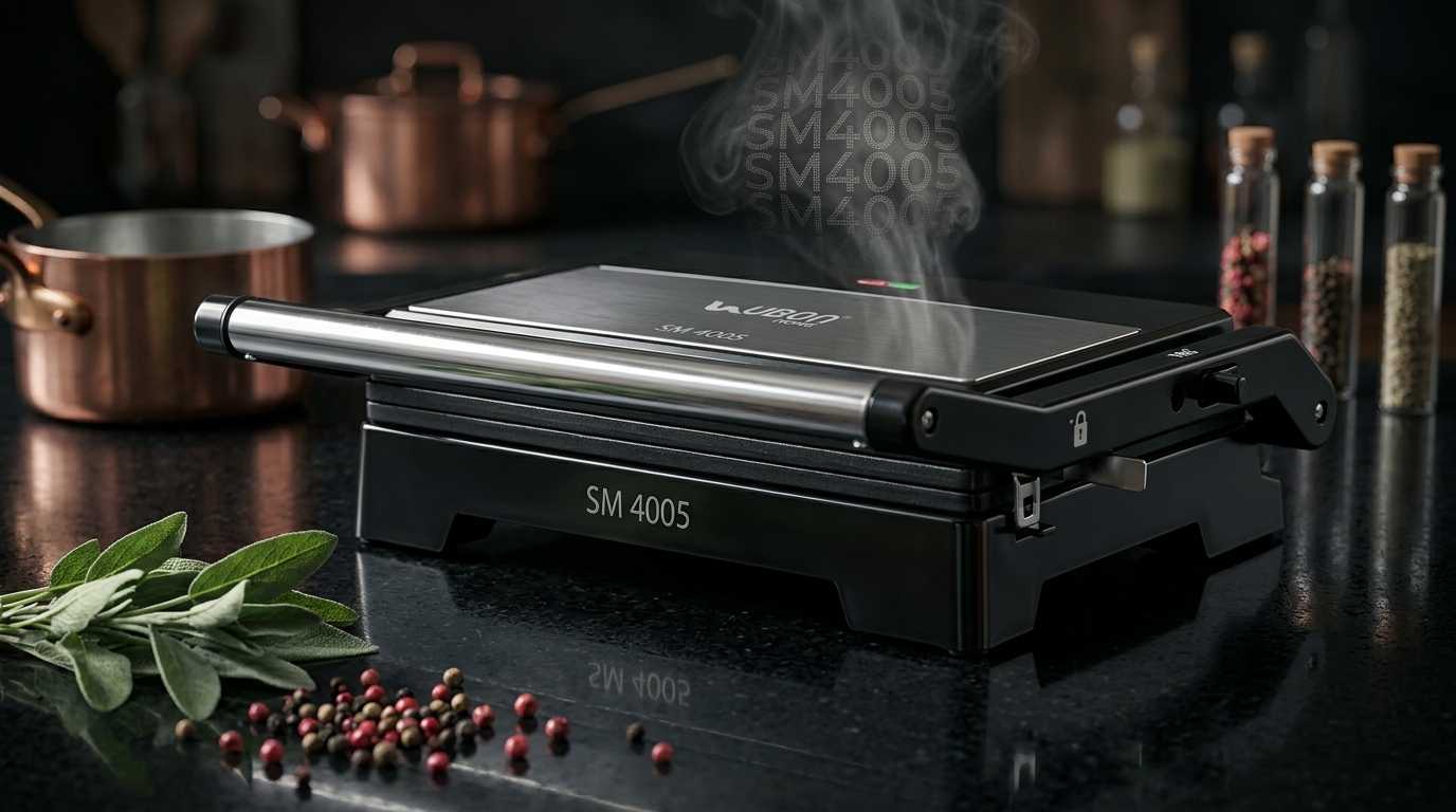SM-4005 Grill Sandwich Maker | 800W Power, Non-Stick Plates
