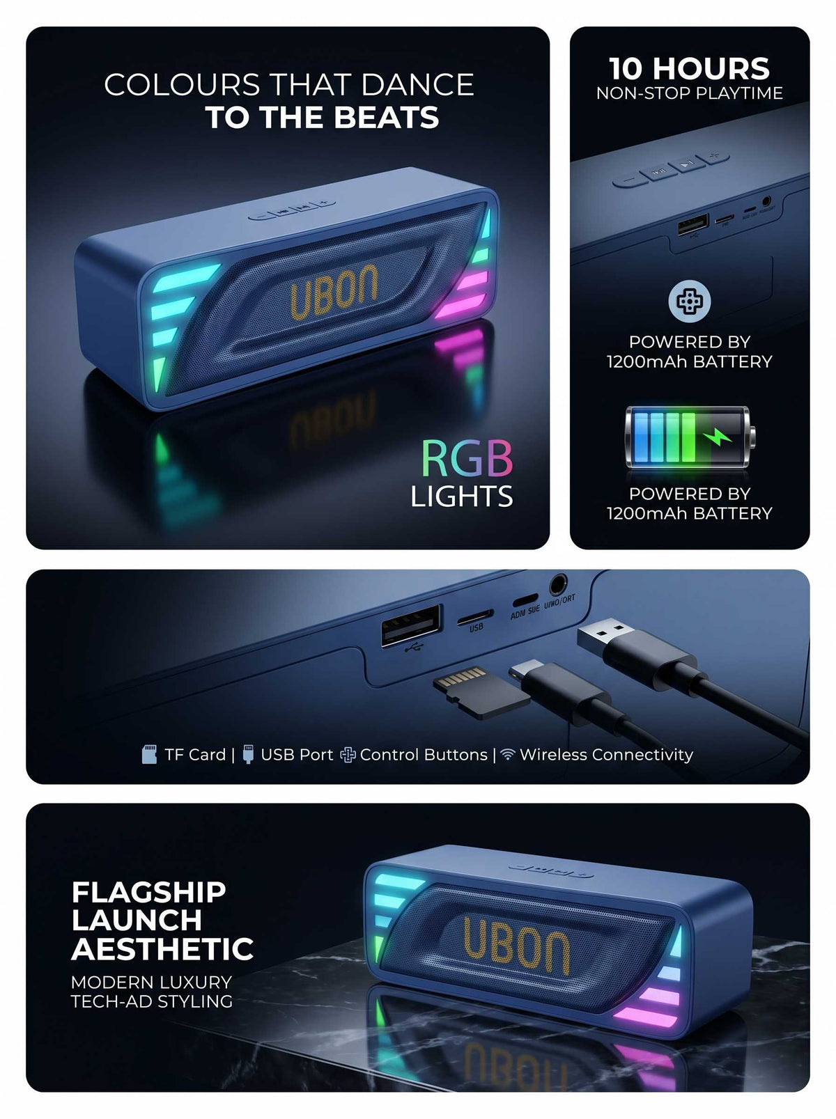 UBON SP-26 Mini Soundbar – The Best Quality Compact Wireless Speaker!