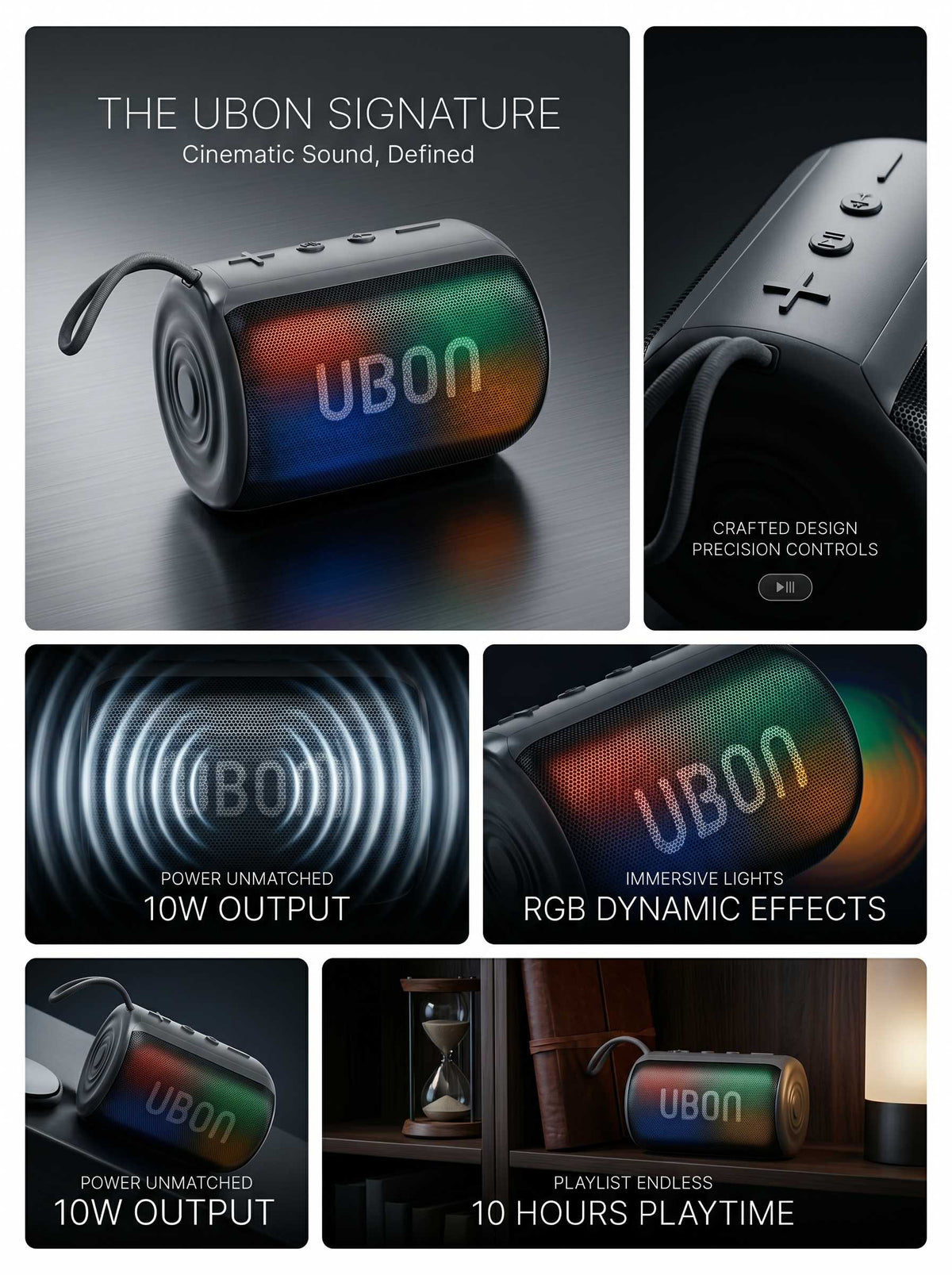 UBON SP-28 Light House Series Portable Speaker