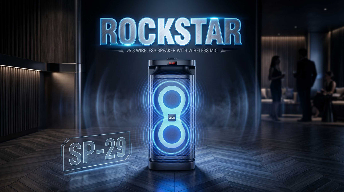 SP-29 Rockstar v5.3 Wireless Speaker with wireless Mic