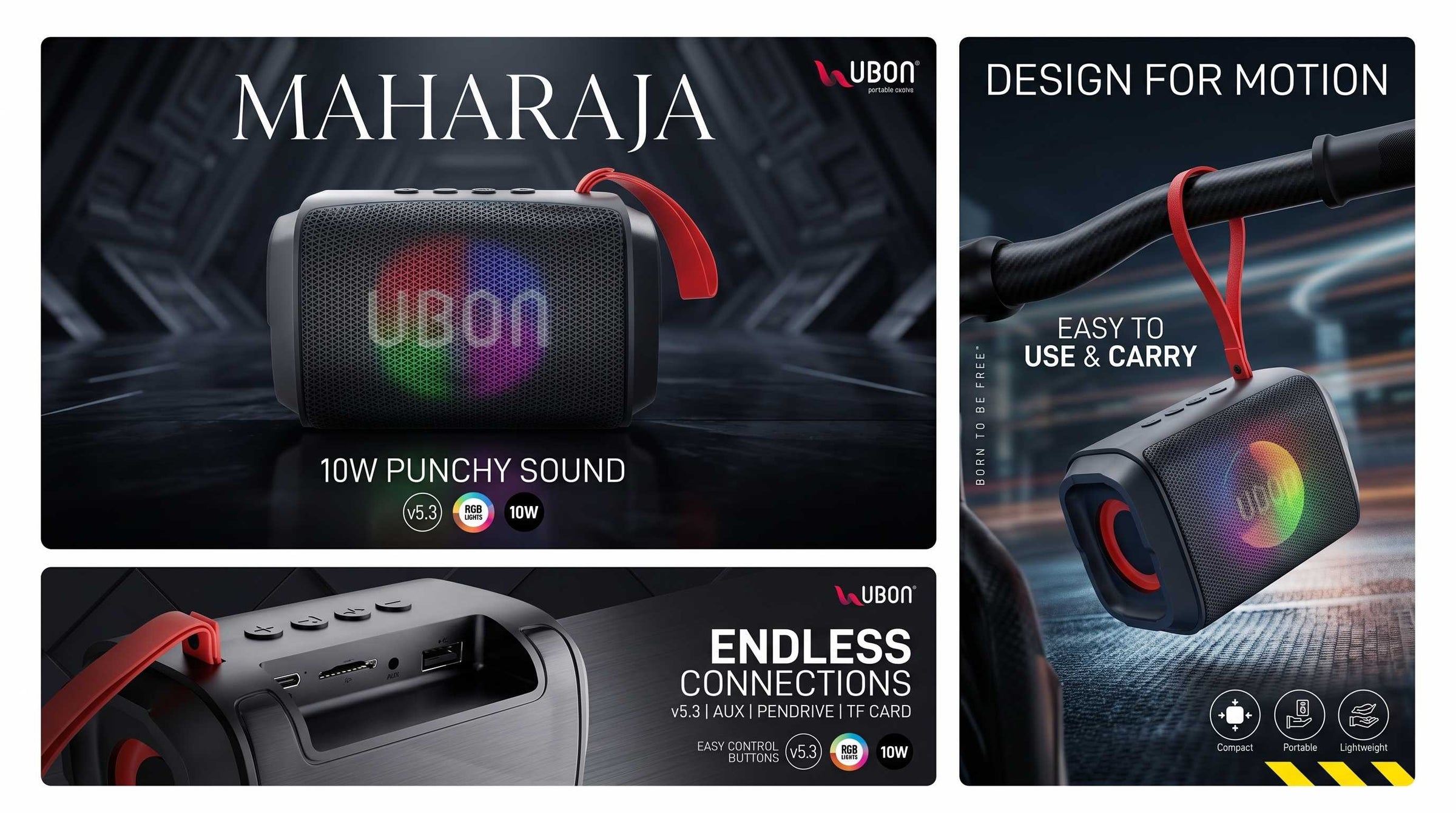 Ubon Maharaja SP-46 Wireless Speaker