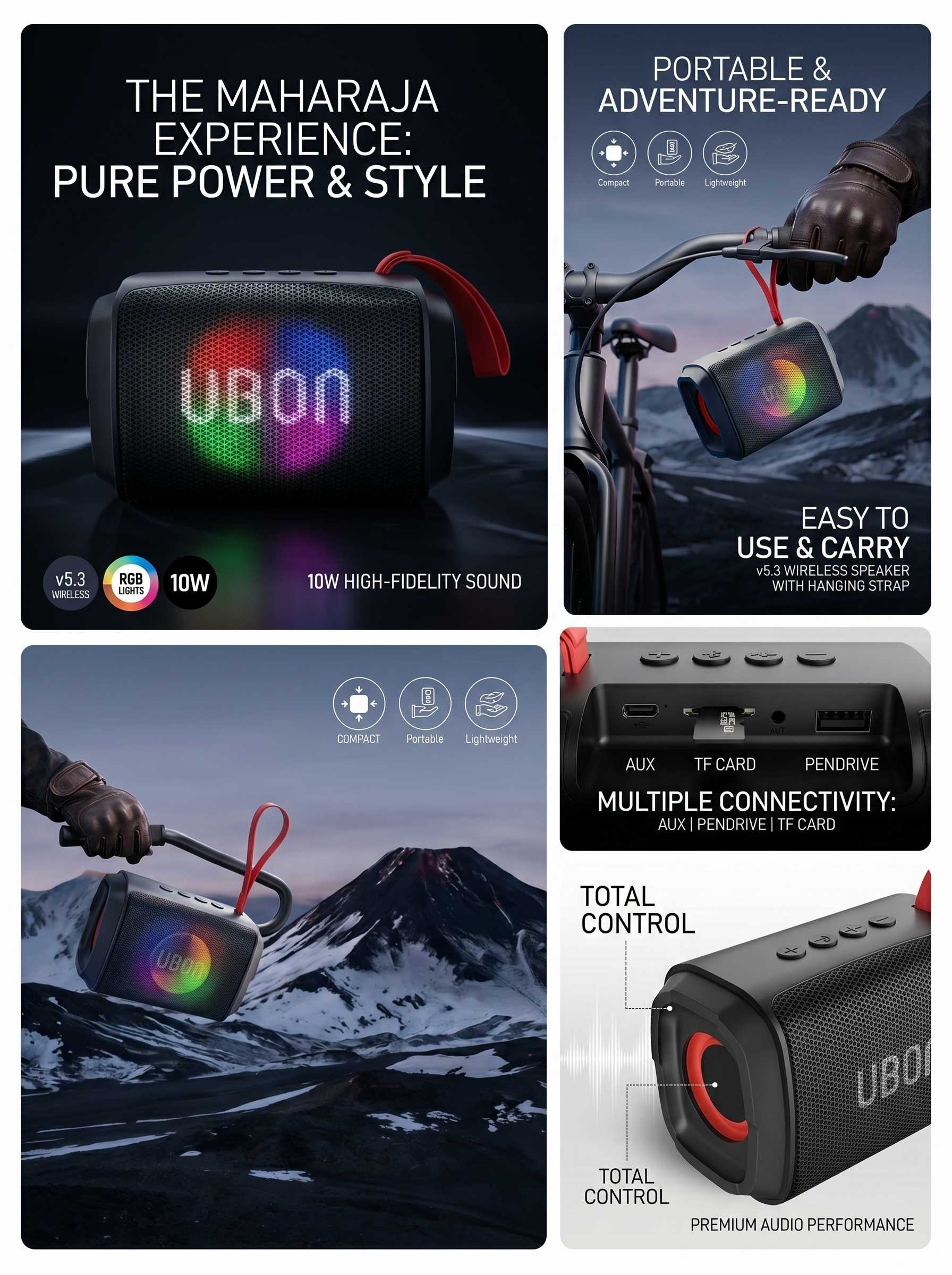 Shakespeare マーホフ　Model GB Ubon Maharaja SP-46 Wireless Speaker | Bluetooth Speaker