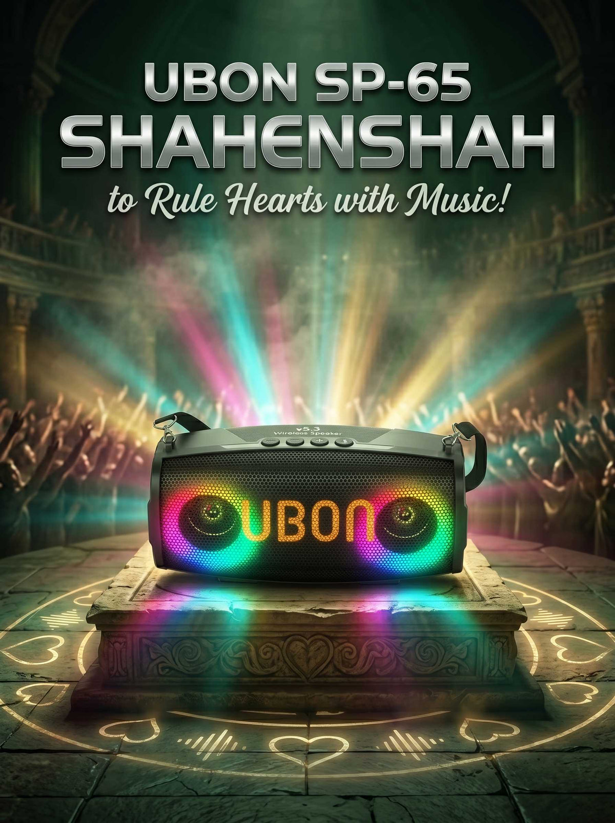 UBON SP-65 Shahenshah to rule hearts with music!